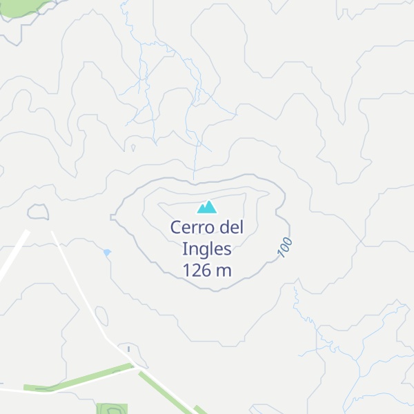 Map of Cerro del Ingles