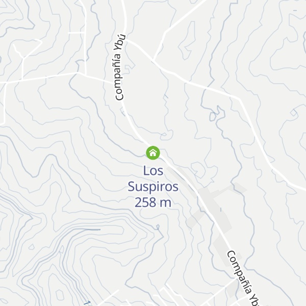 Map of Los Suspiros