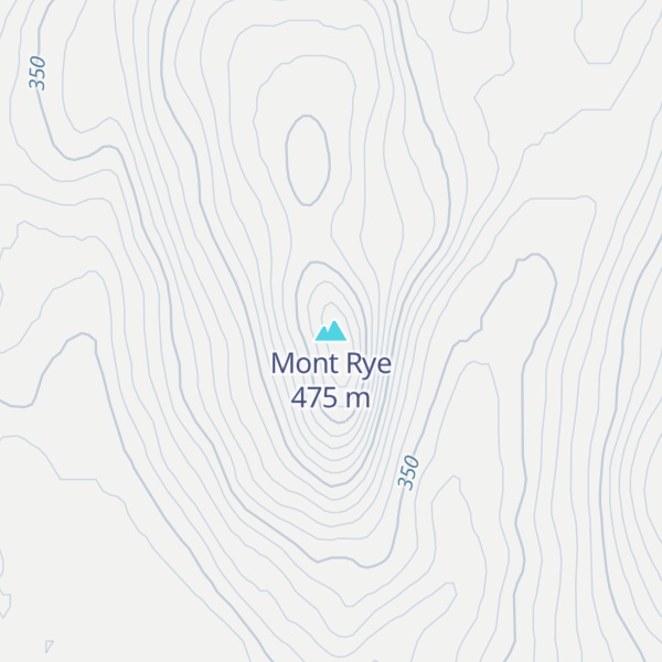 Map of Mont Rye