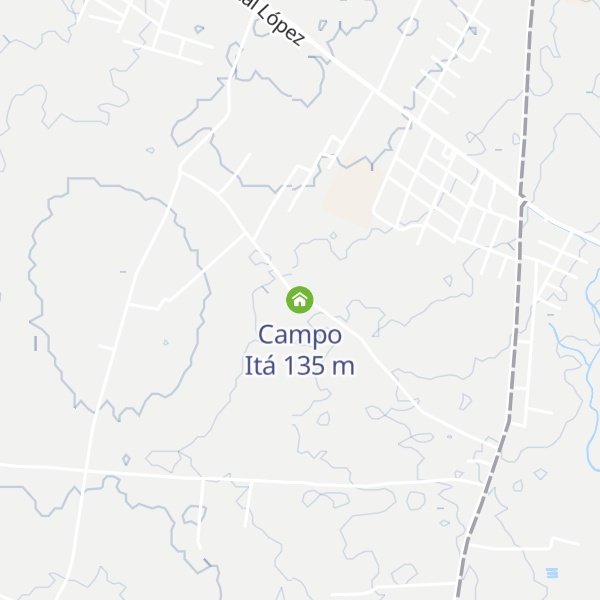 Map of Campo Itá