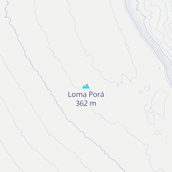 Map of Loma Porá