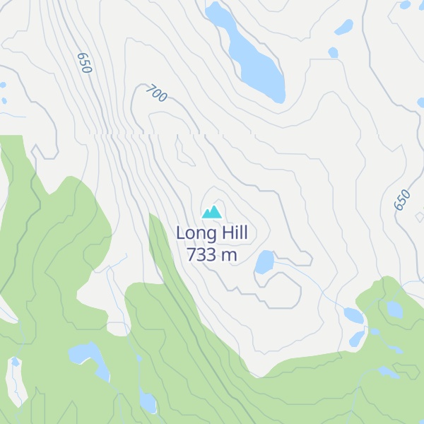 Map of Long Hill