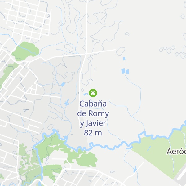 Map of Cabaña de Romy y Javier