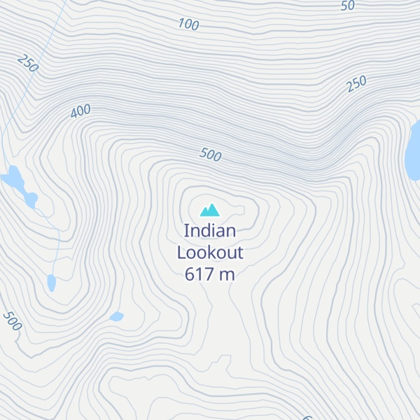 Map of Indian Lookout