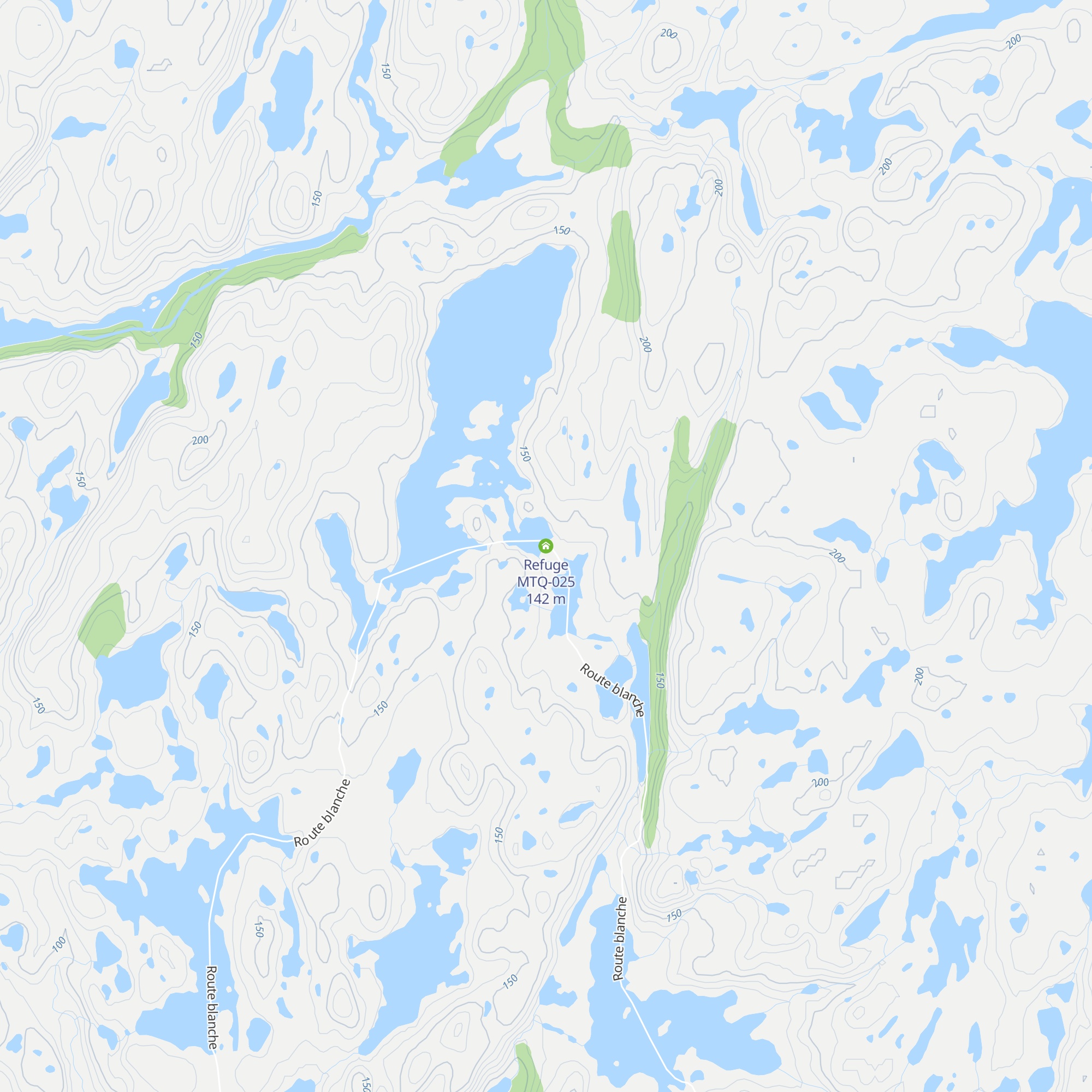 Refuge MTQ-025 map