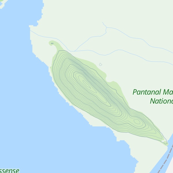 Map of Morro do Caracará