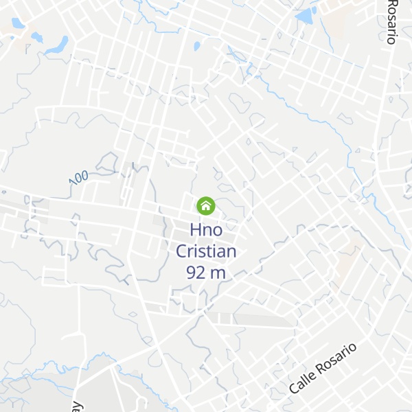 Map of Hno Cristian