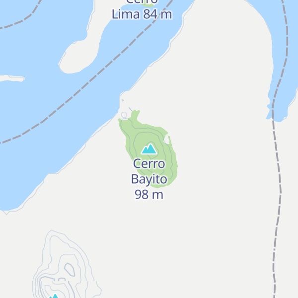 Map of Cerro Bayito