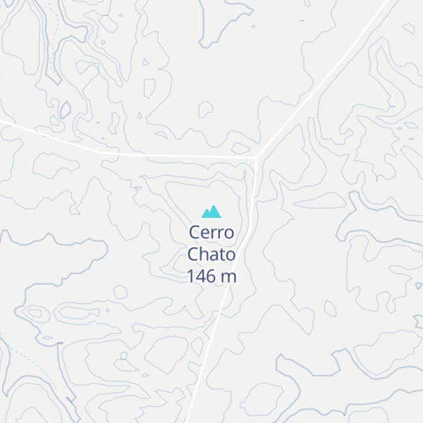 Map of Cerro Chato