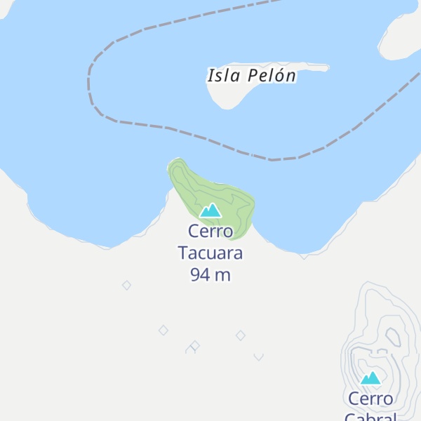 Map of Cerro Tacuara