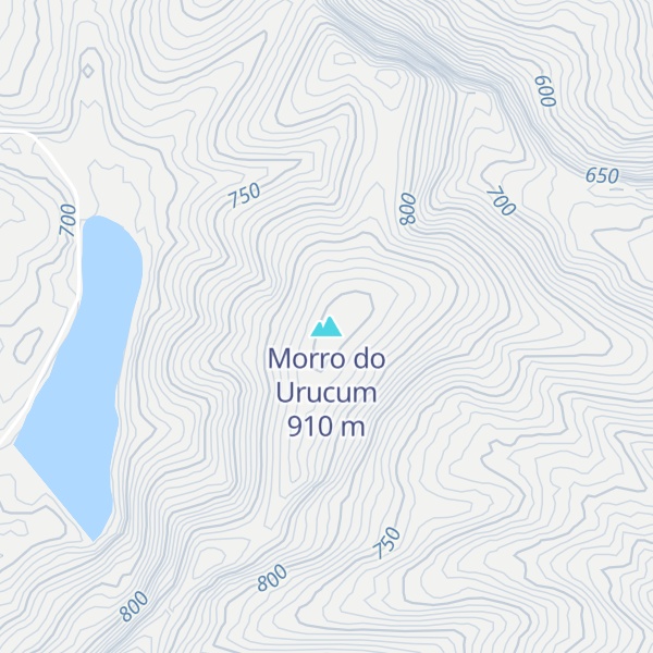 Map of Morro do Urucum