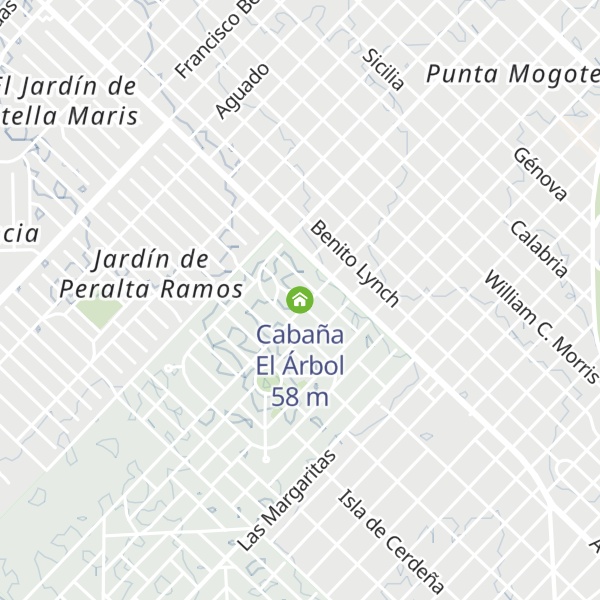 Map of Cabaña El Árbol