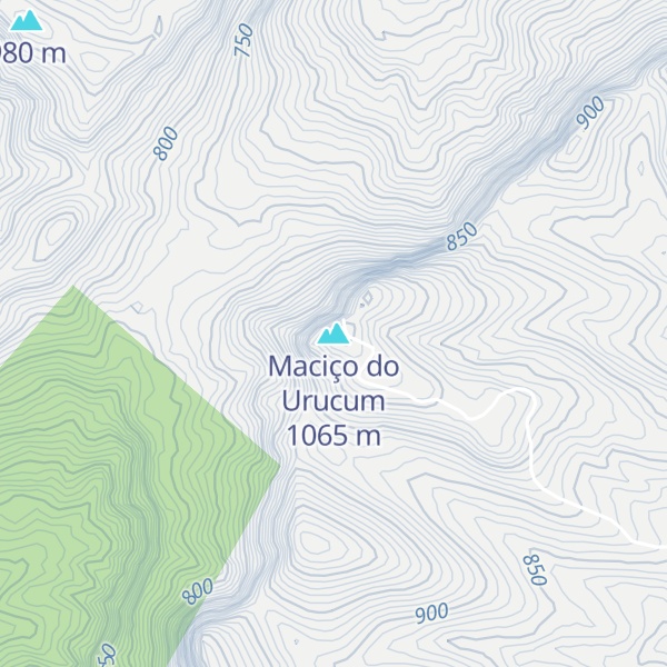 Map of Maciço do Urucum