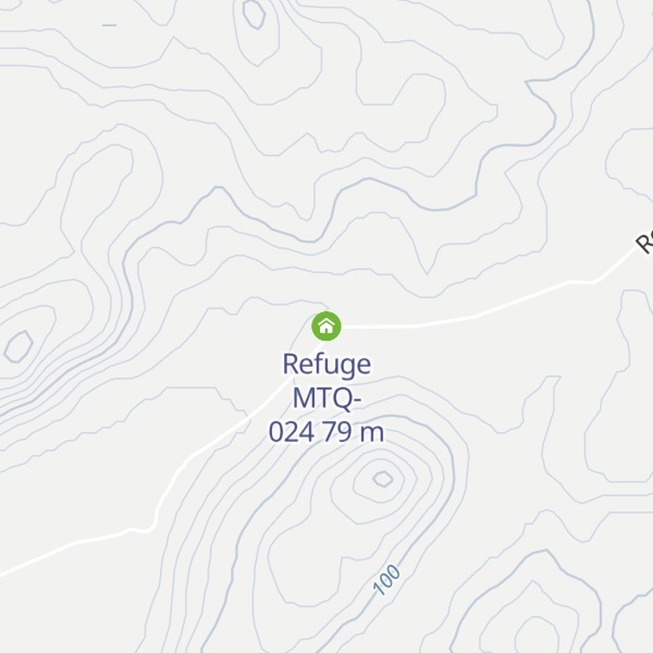 Map of Refuge MTQ-024