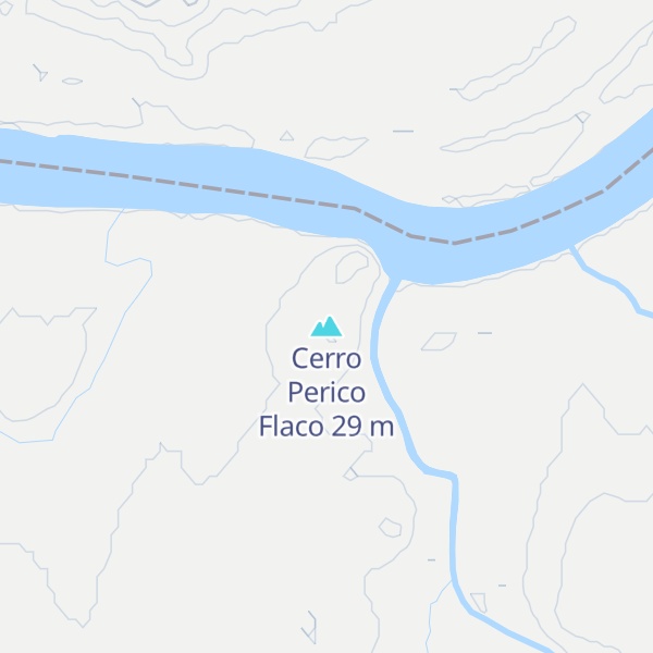 Map of Cerro Perico Flaco
