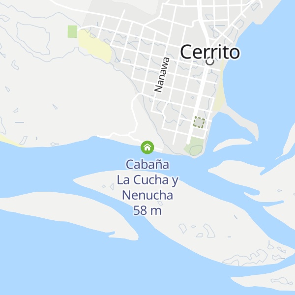 Map of Cabaña La Cucha y Nenucha