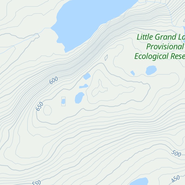 Map of Little Lake Lookout
