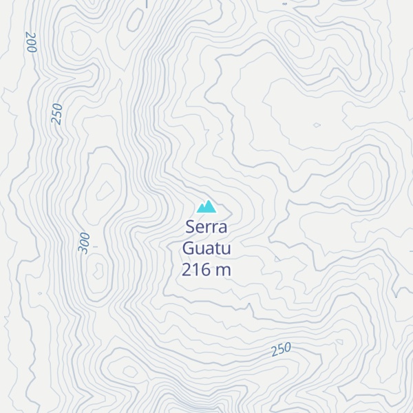 Map of Serra Guatu
