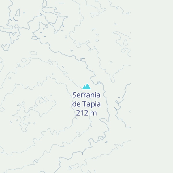 Map of Serranía de Tapia