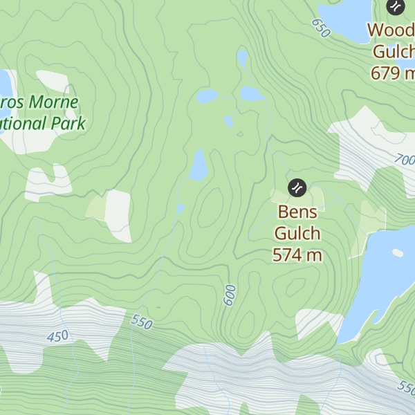 Map of Rocky Harbour Hills