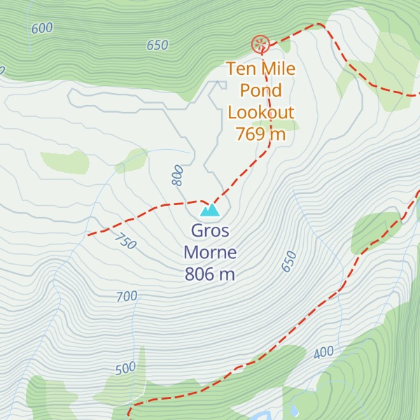 Map of Gros Morne