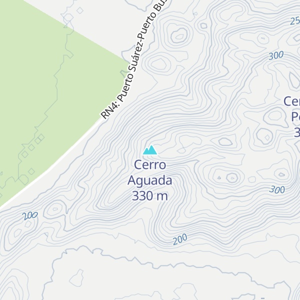 Map of Cerro Aguada