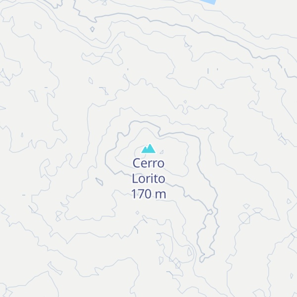 Map of Cerro Lorito