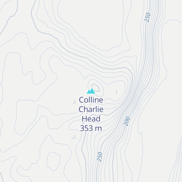 Map of Colline Charlie Head
