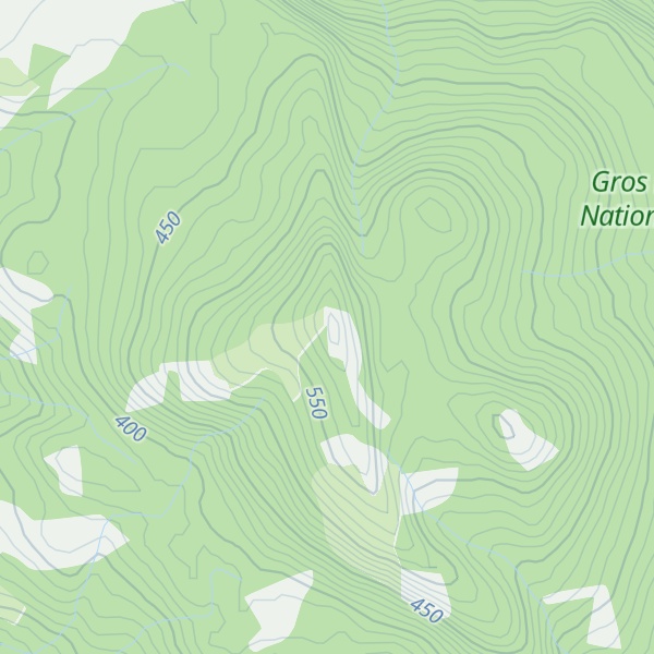 Map of Bonne Bay Harbour Peak
