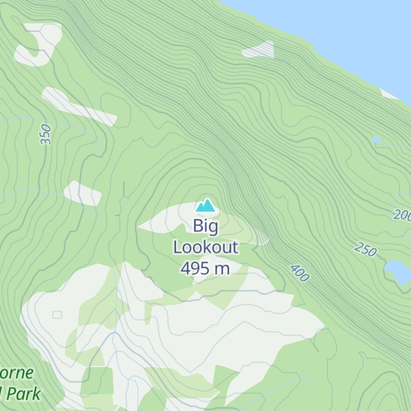 Map of Big Lookout