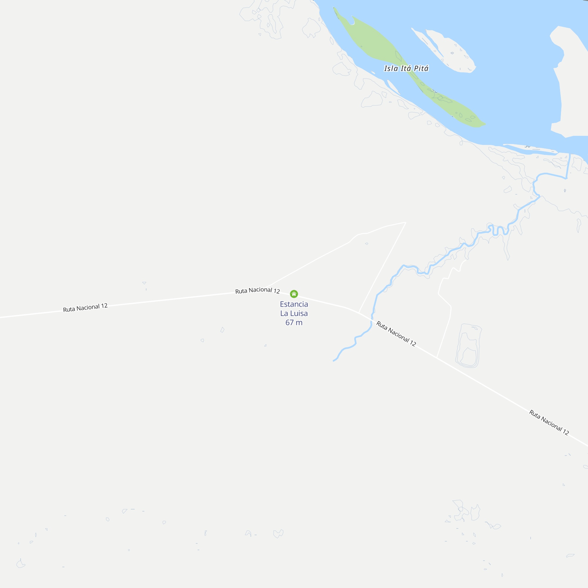 Estancia La Luisa map