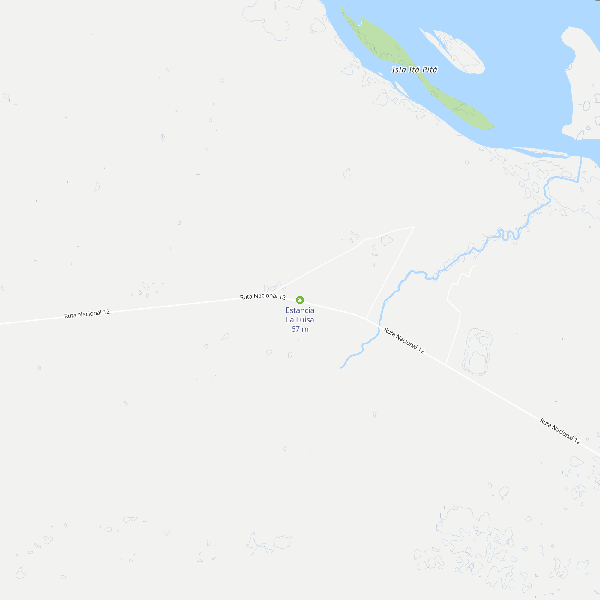 Estancia La Luisa map