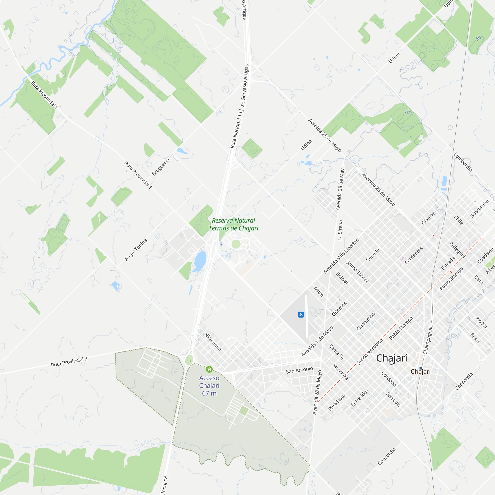 Pilar Pan map