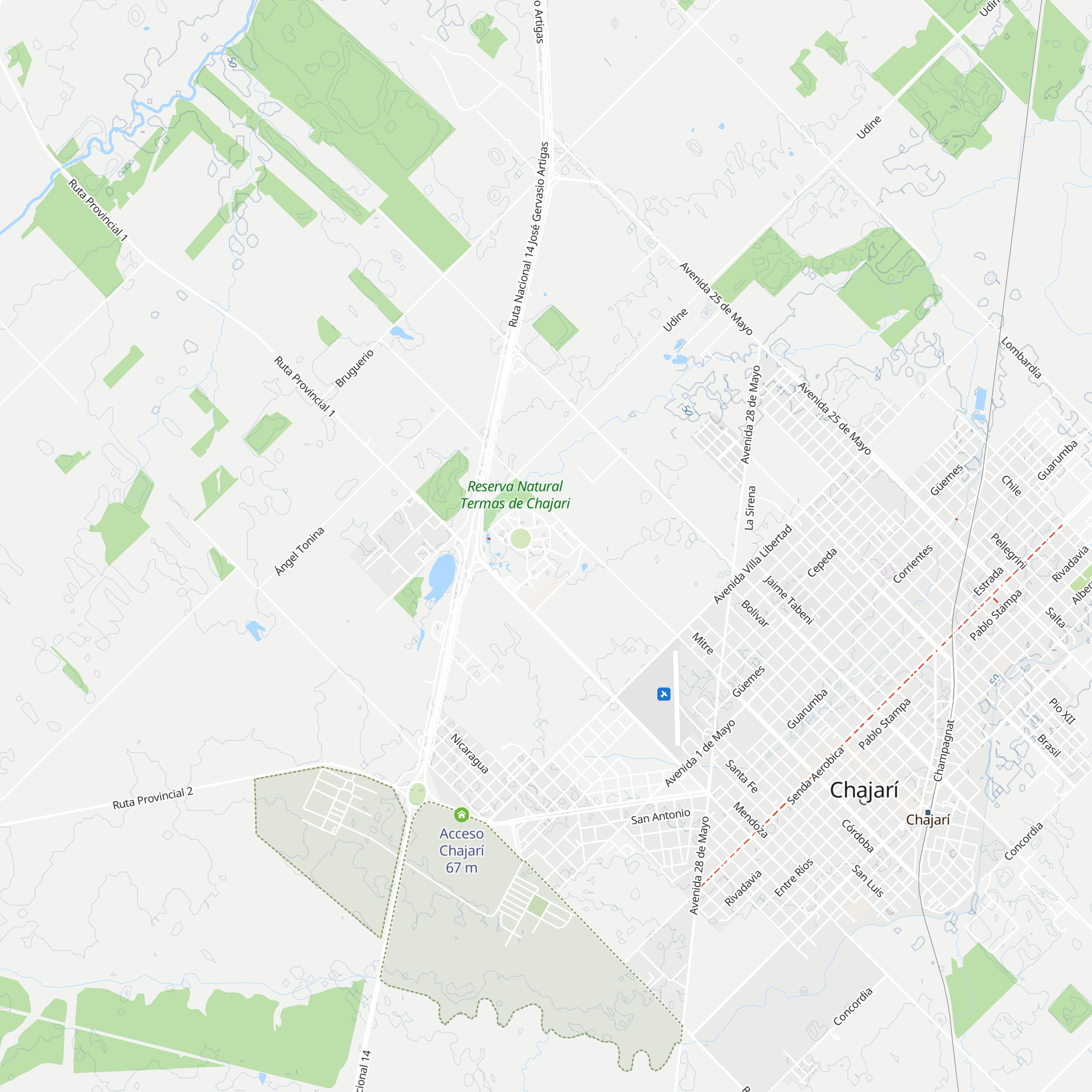 Pilar Pan map
