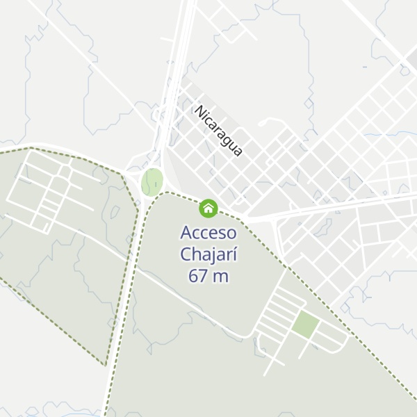 Map of Acceso Chajarí
