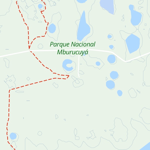 Map of Guardaparques