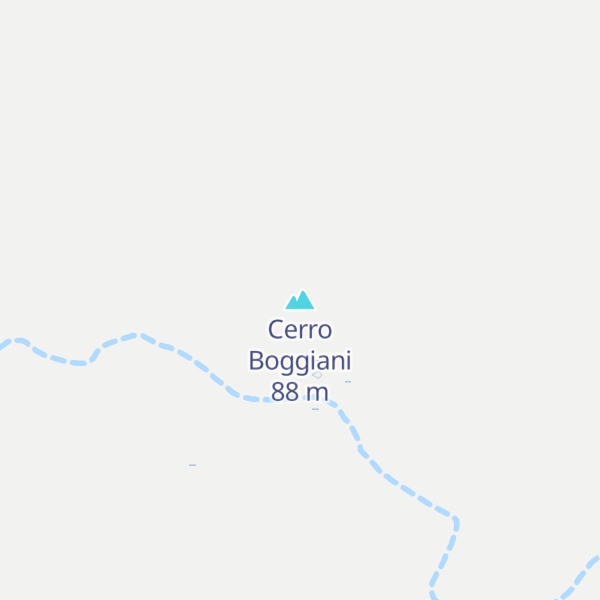 Map of Cerro Boggiani