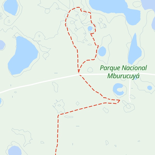 Map of Guardaparques