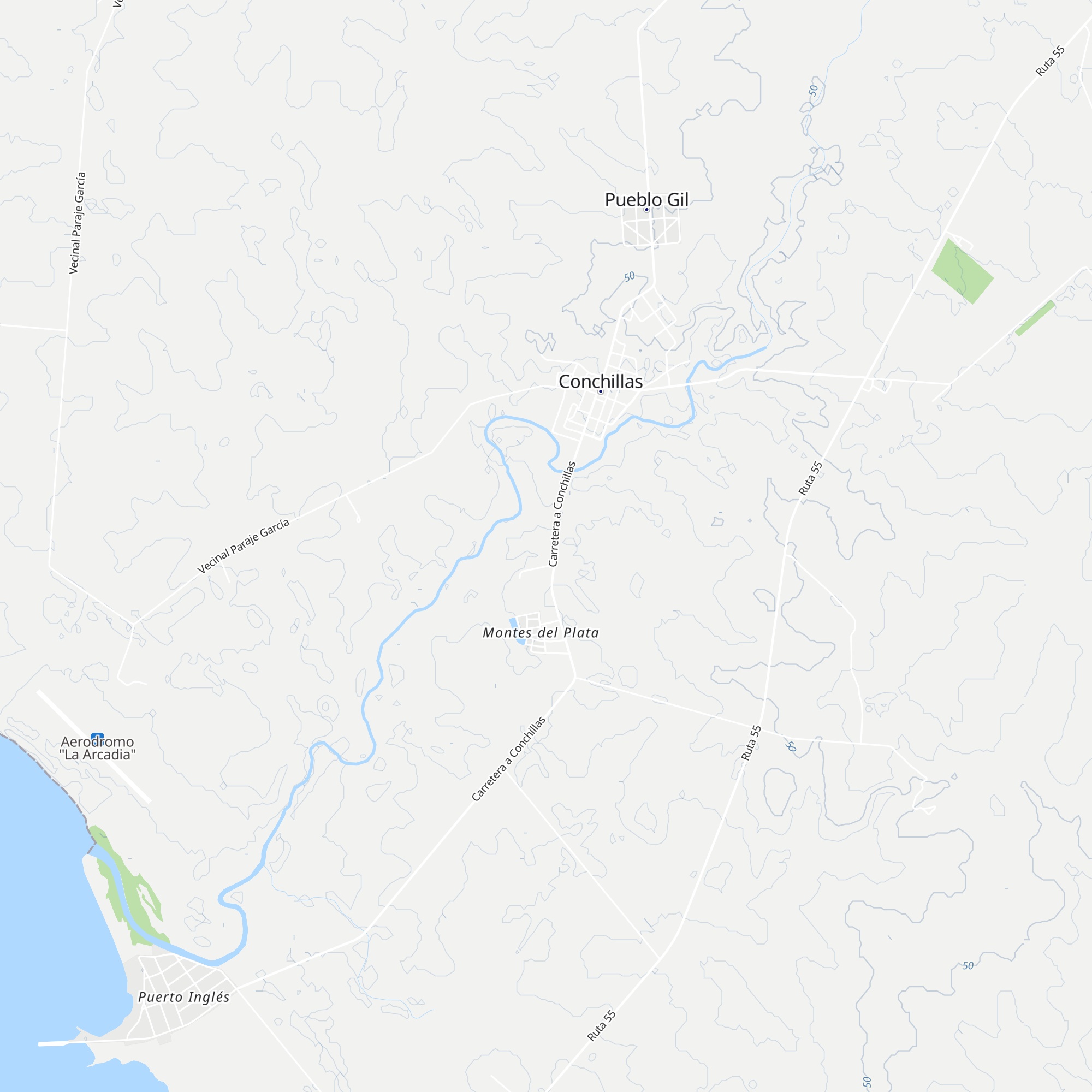 Cabañas Maria Maria map