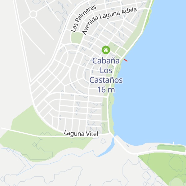 Map of Cabañas Mora