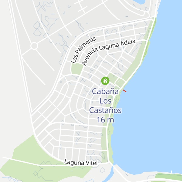 Map of Cabañas Los Arrayanes