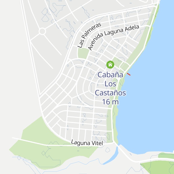 Map of Cabañas El Oso Dormilón