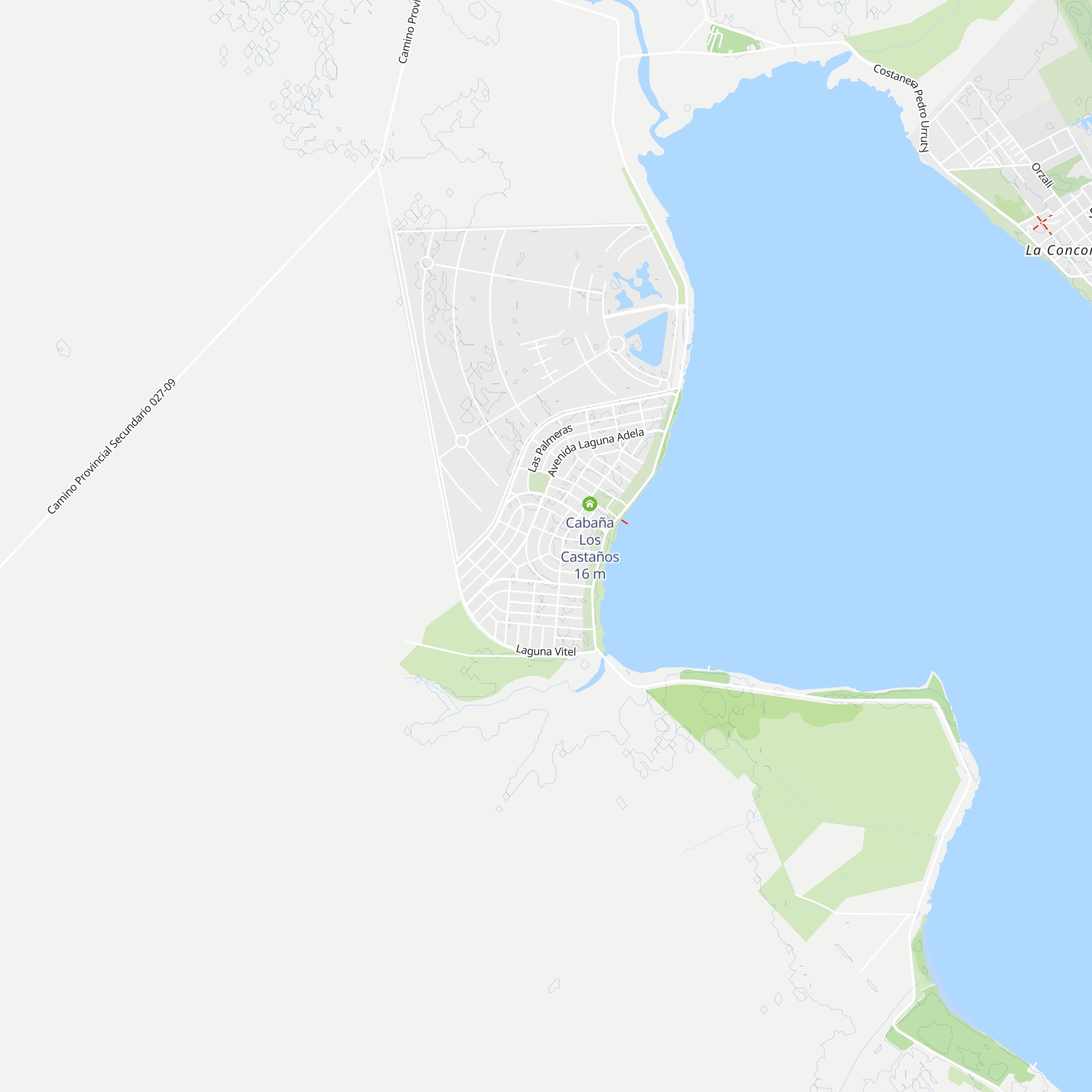 Cabañas El Oso Dormilón map
