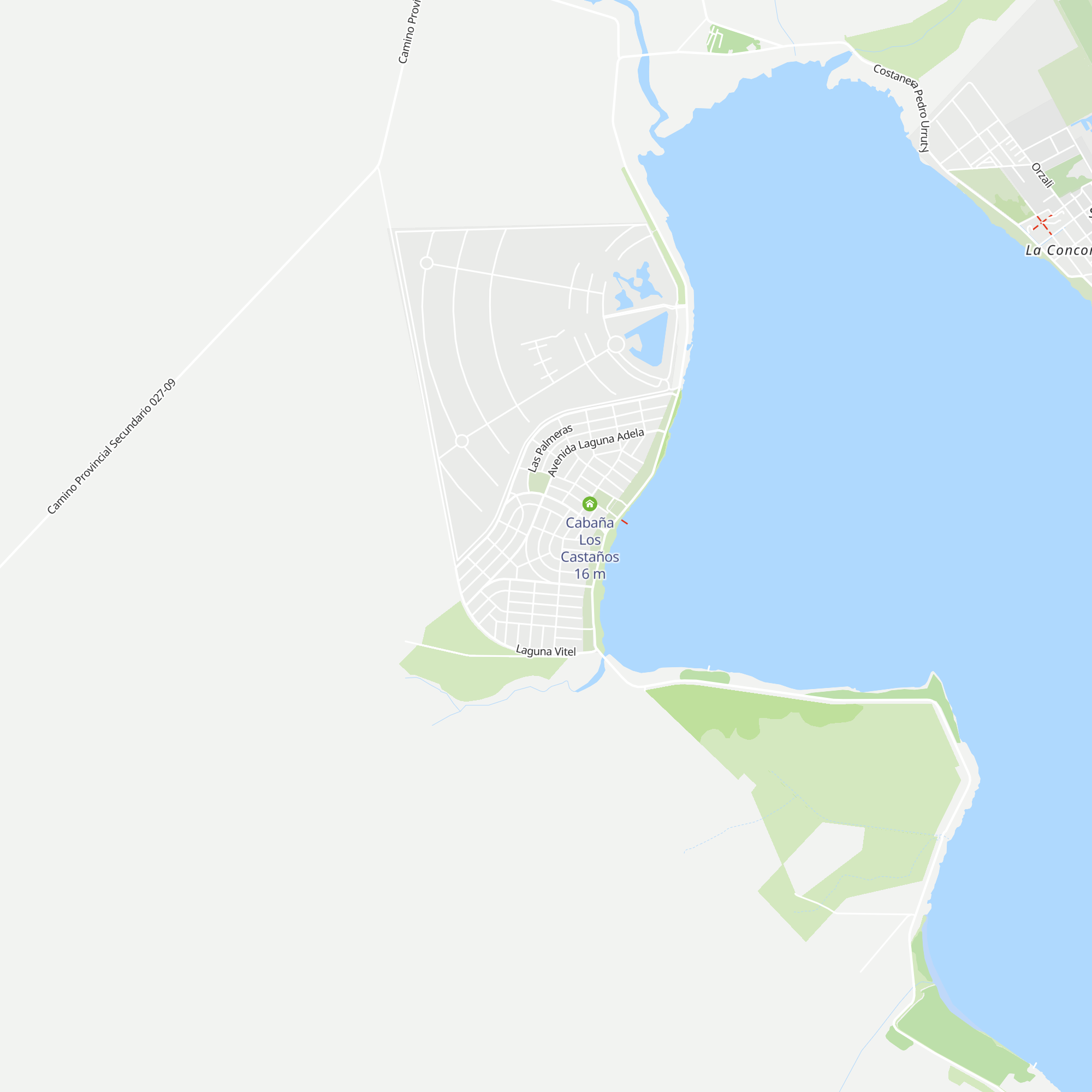 Cabañas El Oso Dormilón map