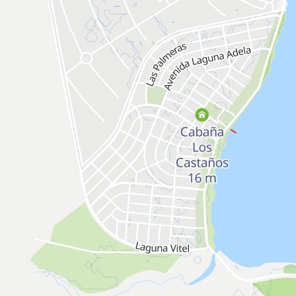 Map of Cabañas Aires del Bosque
