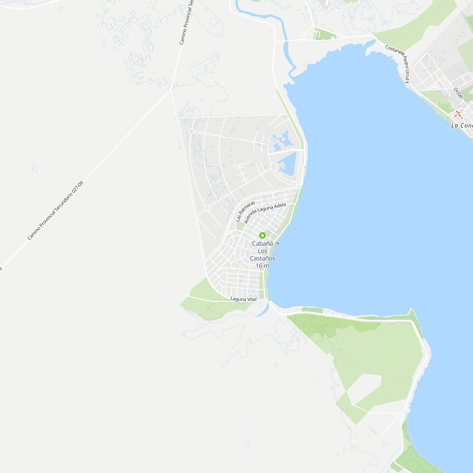 Cabañas Aires de Lomas Altas map