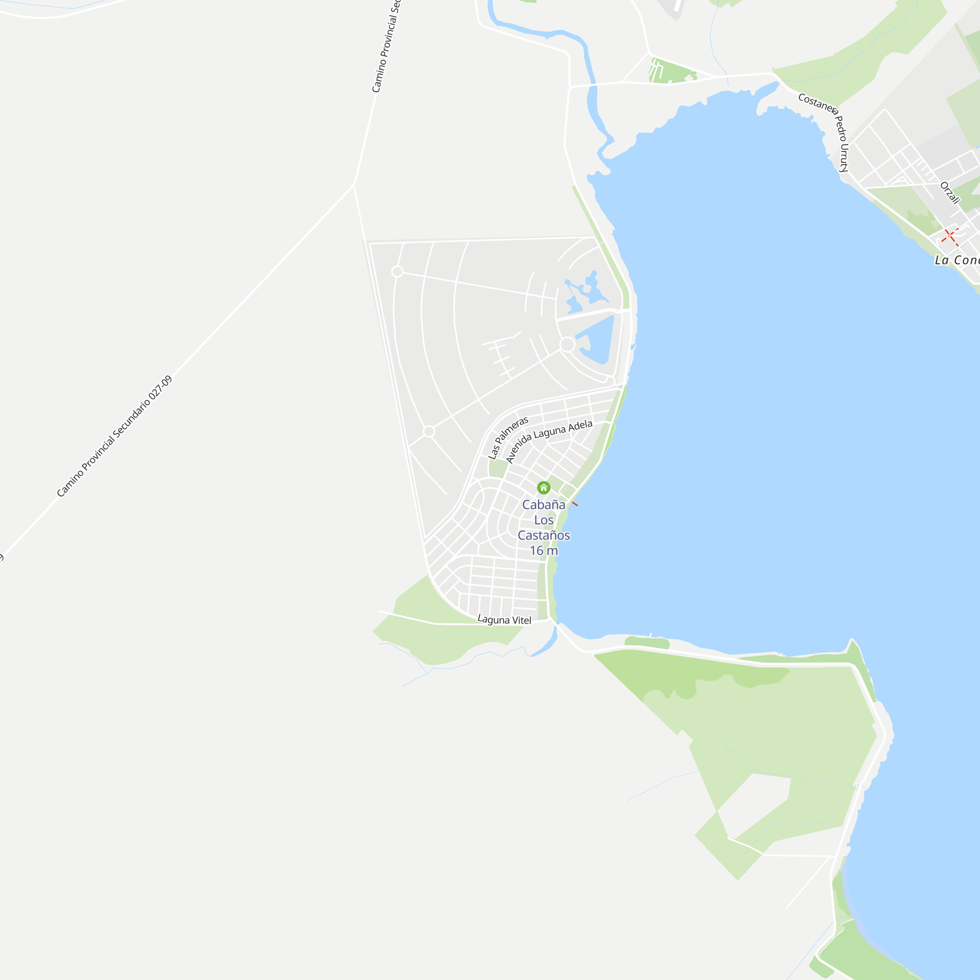 Cabañas Aires de Lomas Altas map