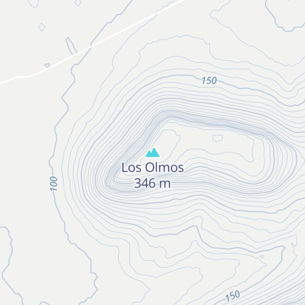 Map of Los Olmos