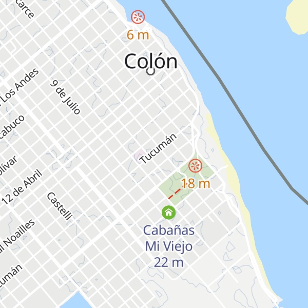 Map of Cabañas El Sueño de Pedro