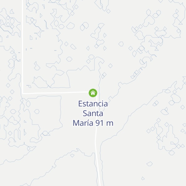 Map of Estancia Santa María